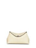 Toteme Women Champagne T-Lock Clutch Bag