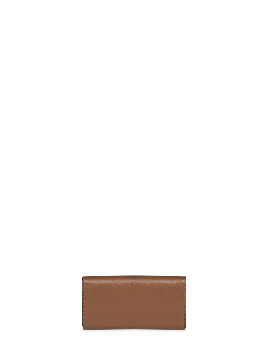 Toteme Women Tiramisu Brown Palmellato Leather T-Lock Wallet