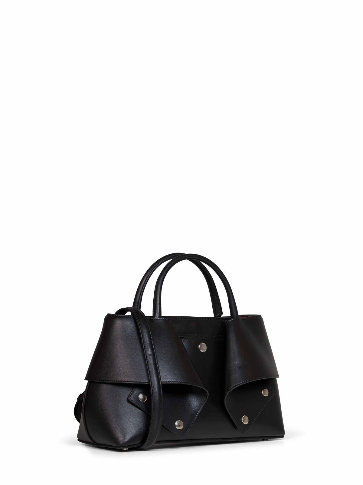 Toteme Women Black And Red Small Mercer Handbag