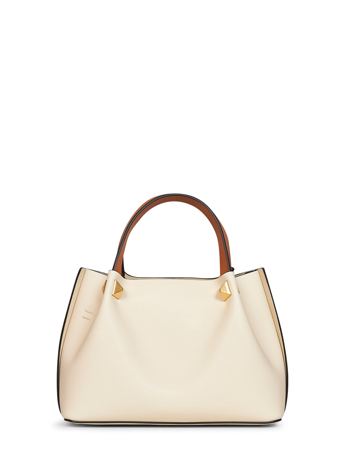 Valentino Garavani Women Ivory Valentino Garavani Small Shopping Bag