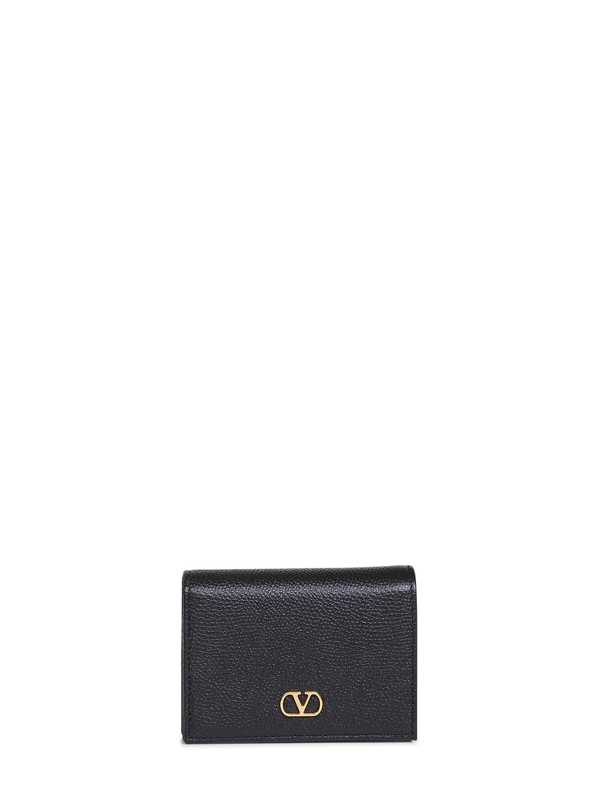 Valentino Garavani Women Black Vlogo Signature Wallet