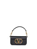 Valentino Garavani Women Black Valentino Garavani Locò Small Shoulder Bag