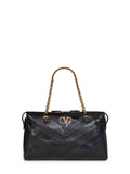 Valentino Garavani Women Black Valentino Garavani Panthea Shoulder Bag
