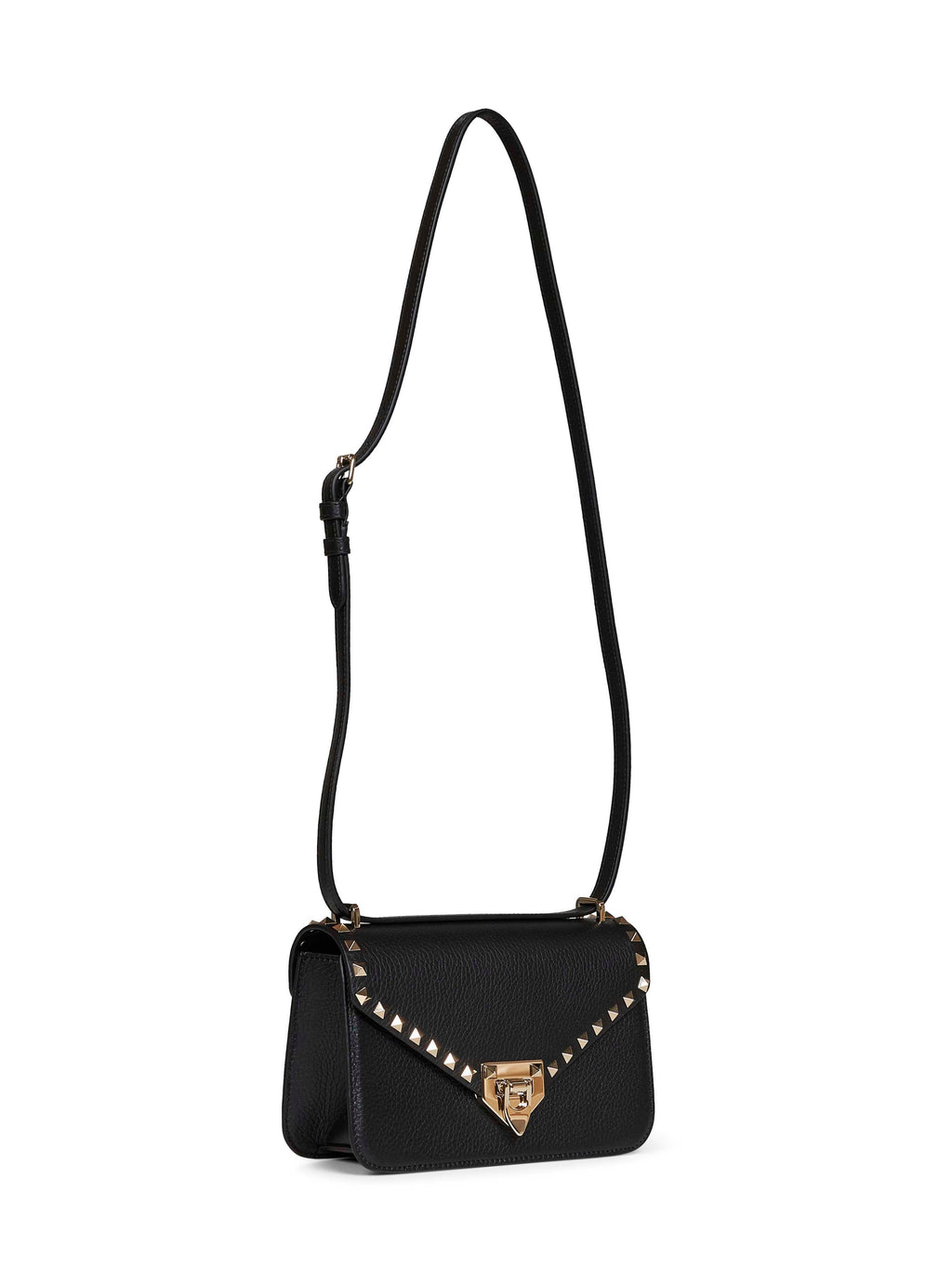 Valentino Garavani Women Black Valentino Garavani Rockstud Small Crossbody Bag