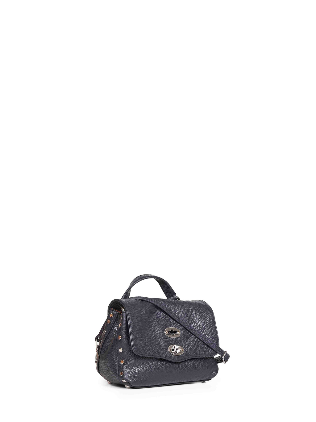 Zanellato Women Dark Navy Baby Postina Handbag