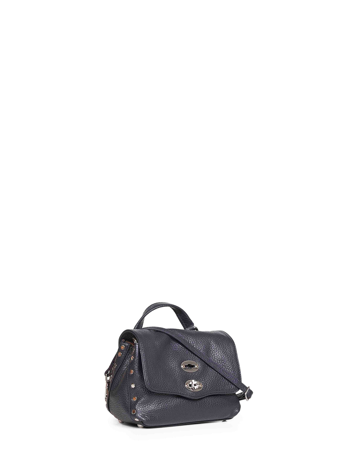 Zanellato Women Dark Navy Baby Postina Handbag