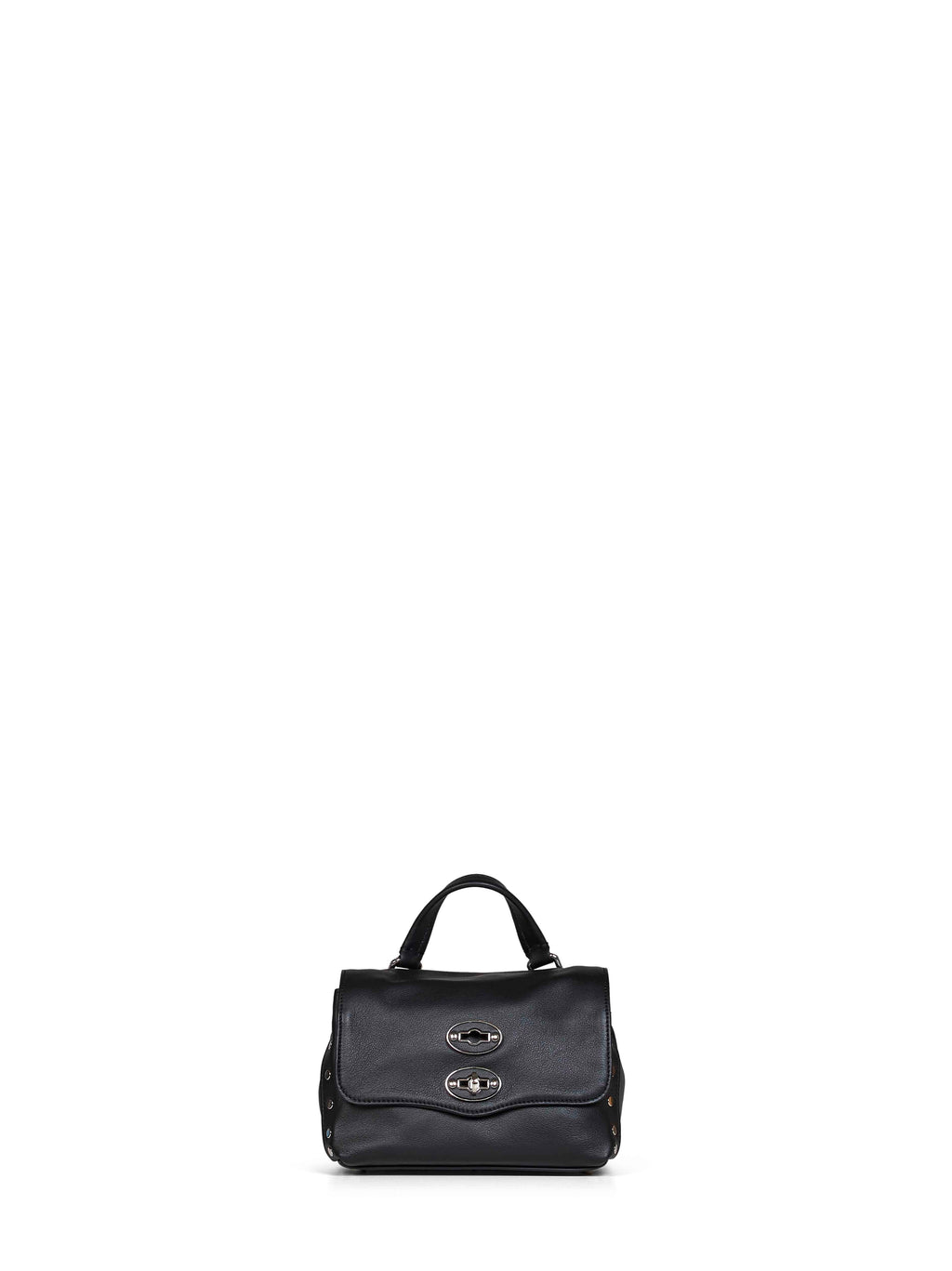 Zanellato Women Black Lavagna Baby Postina Handbag