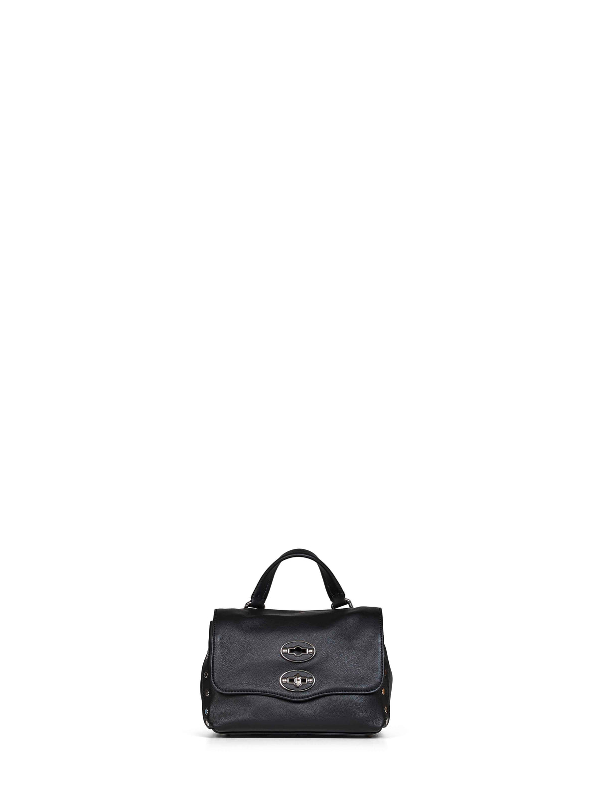 Zanellato Women Black Lavagna Baby Postina Handbag