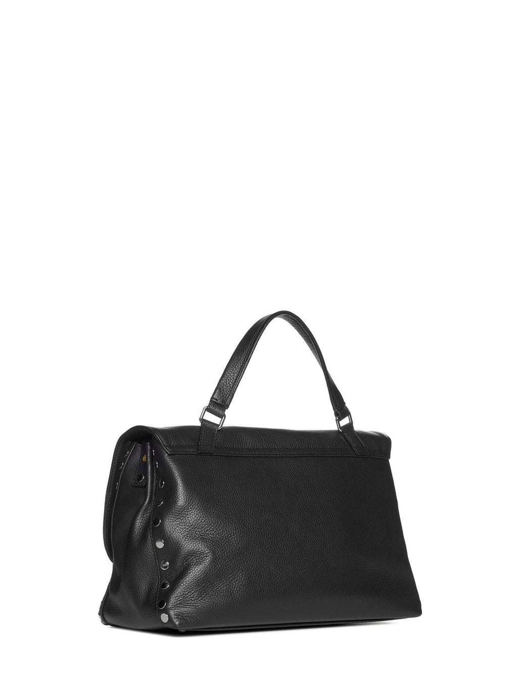 Zanellato Women Zanellato Medium Postina Daily Black Leather Bag