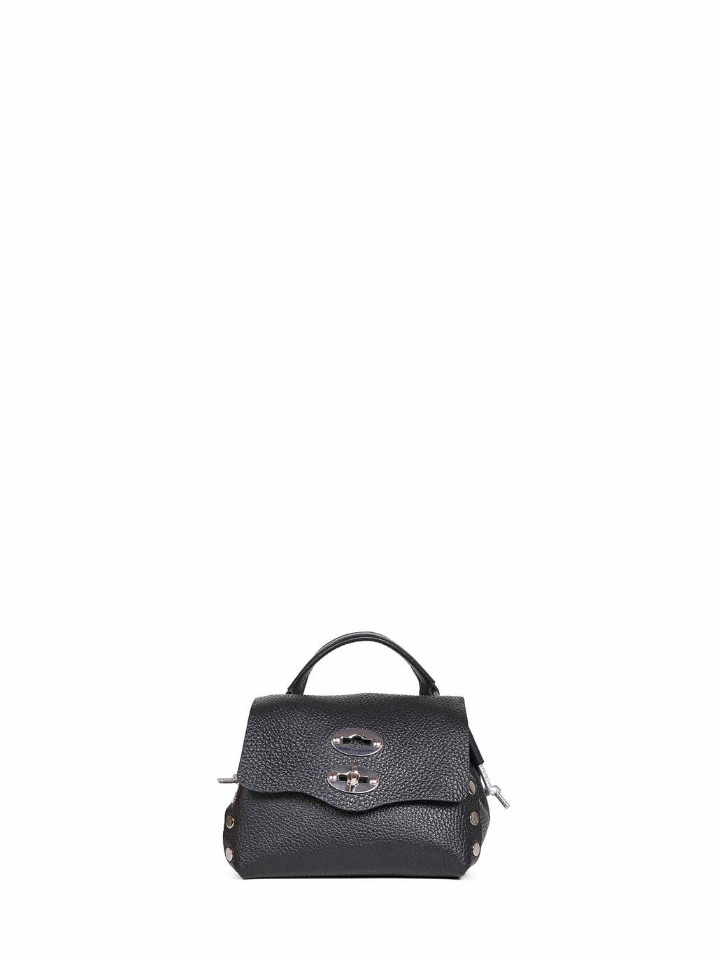 Zanellato Women Black Postina Super Baby Handbag