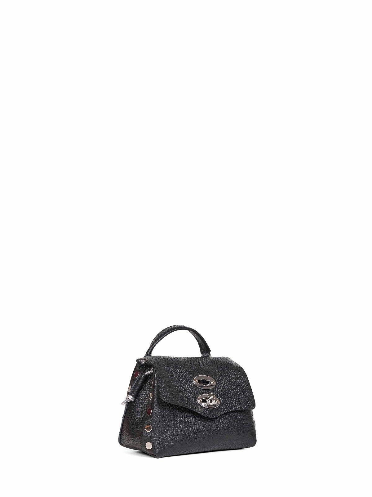 Zanellato Women Black Postina Super Baby Handbag