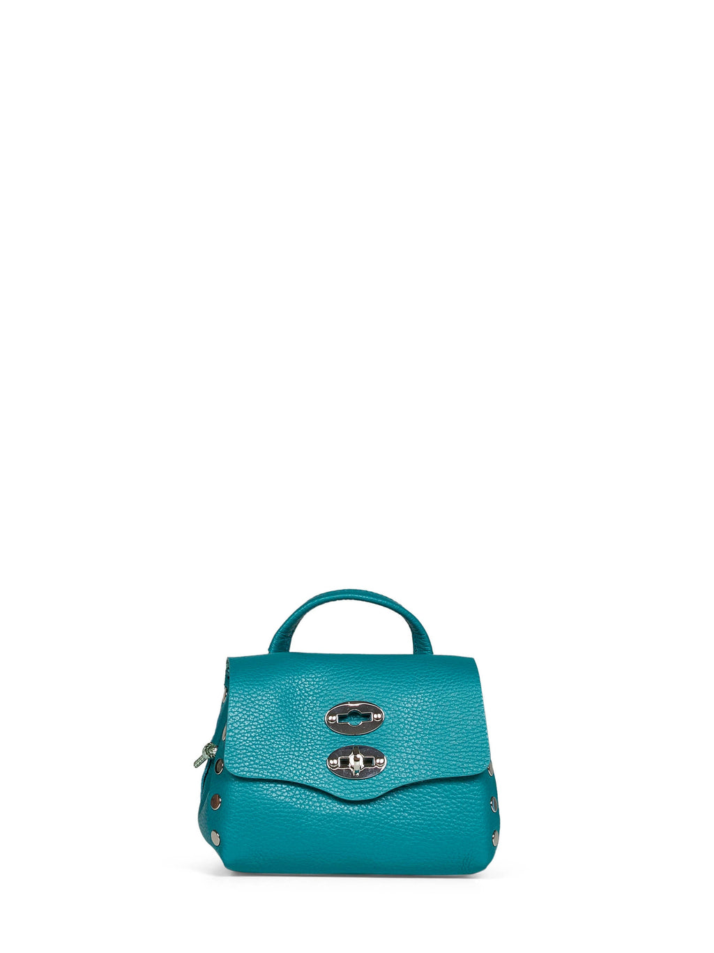 Zanellato Women Green Pesto Genovese Postina Super Baby Handbag