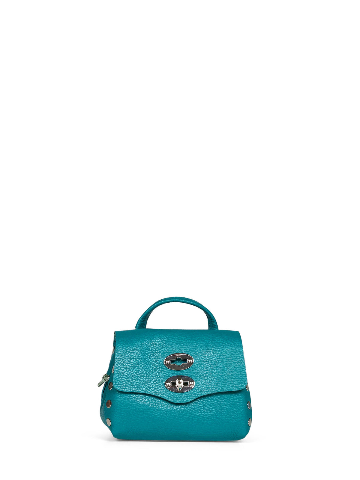 Zanellato Women Green Pesto Genovese Postina Super Baby Handbag