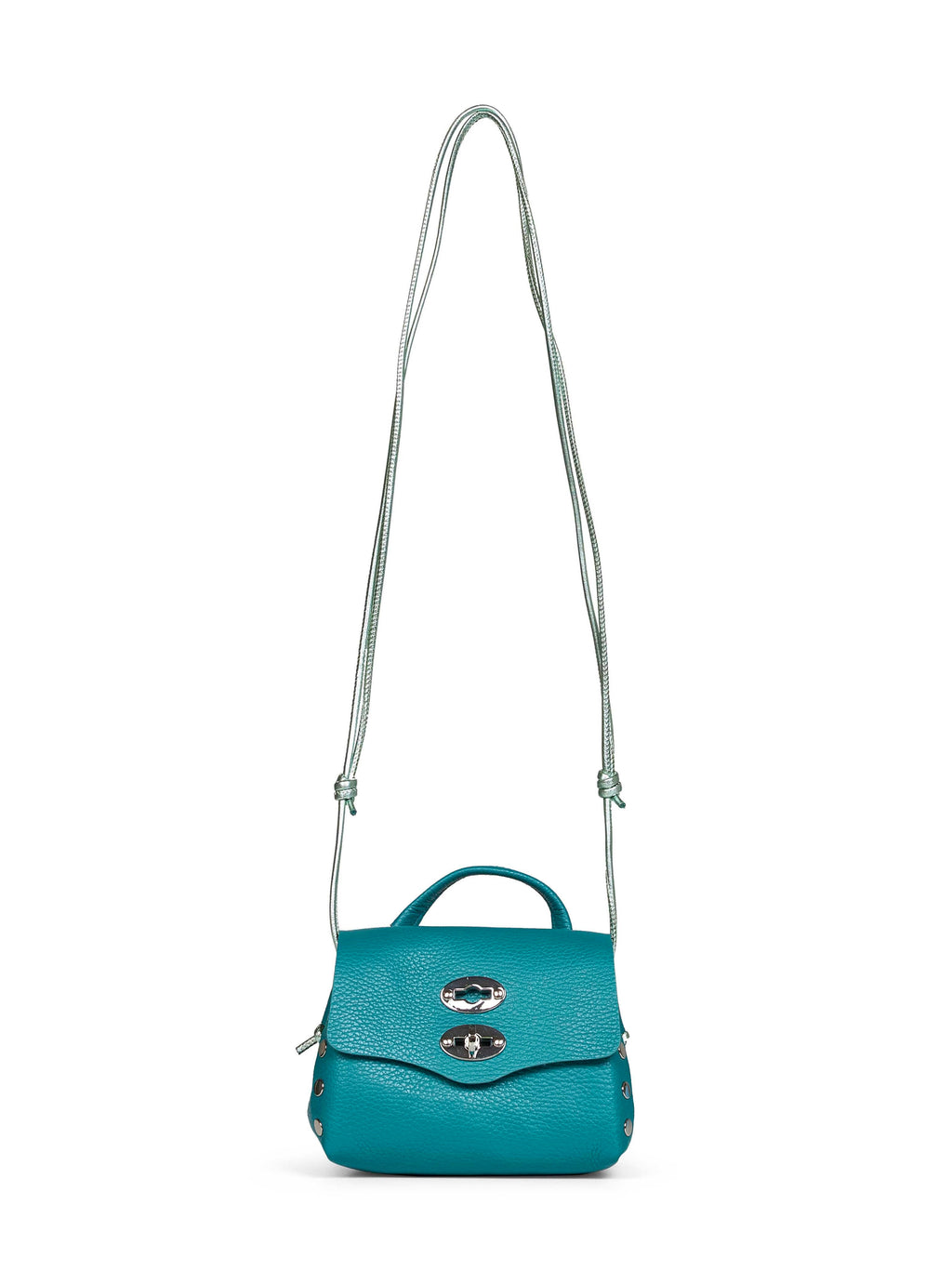 Zanellato Women Green Pesto Genovese Postina Super Baby Handbag