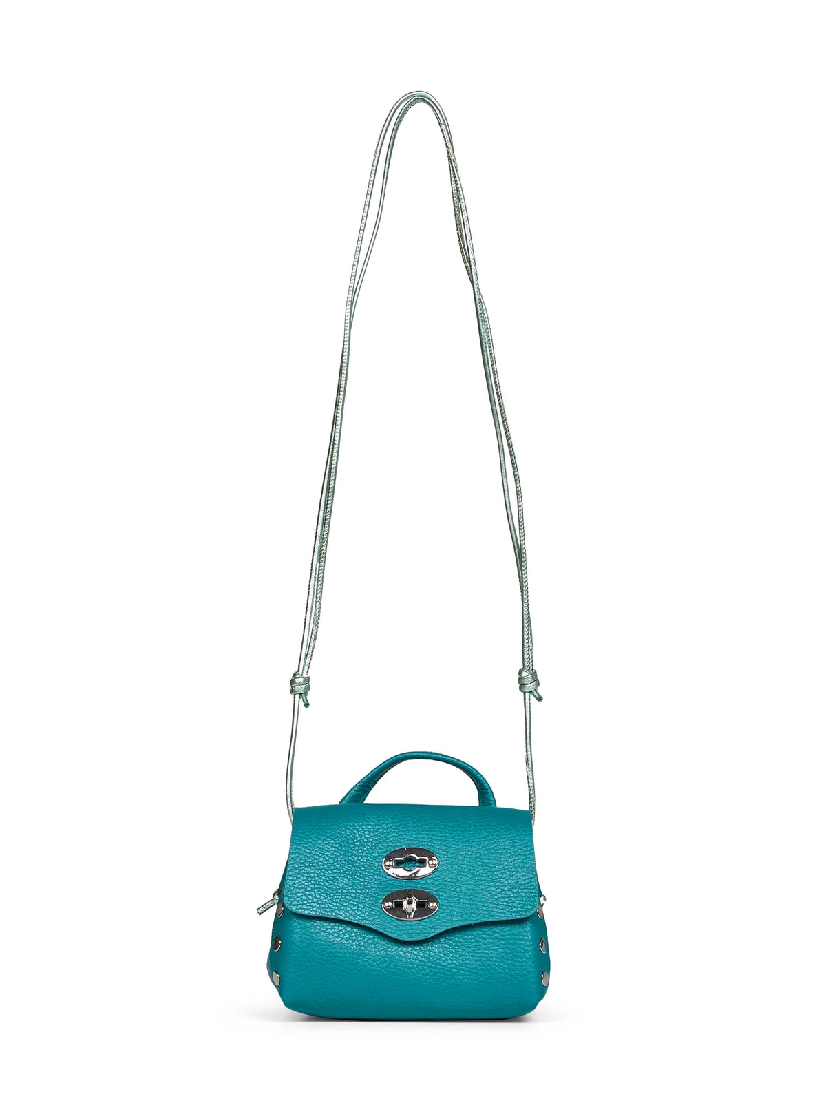 Zanellato Women Green Pesto Genovese Postina Super Baby Handbag
