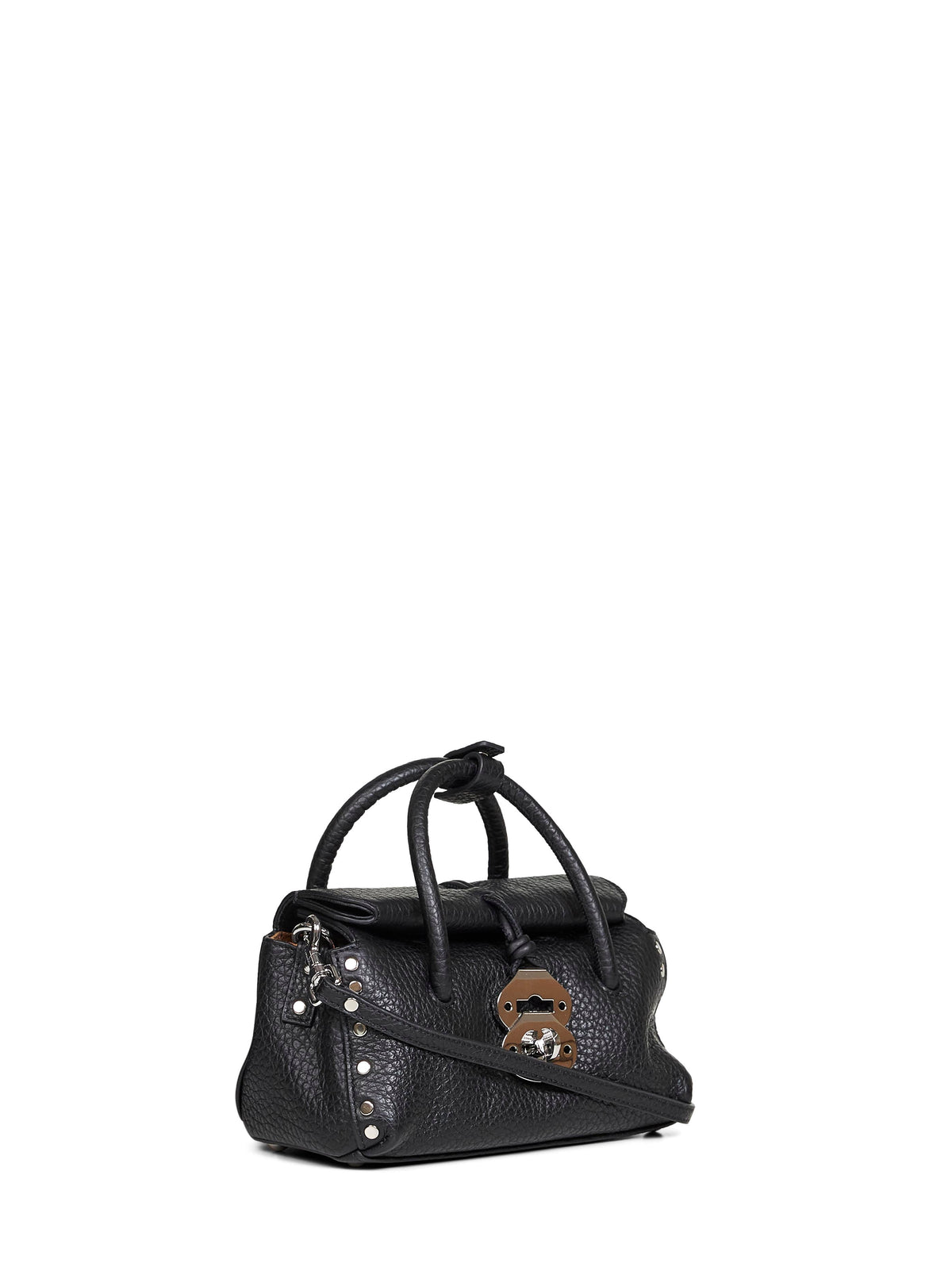 Zanellato Women Black Dotta Baby Handbag
