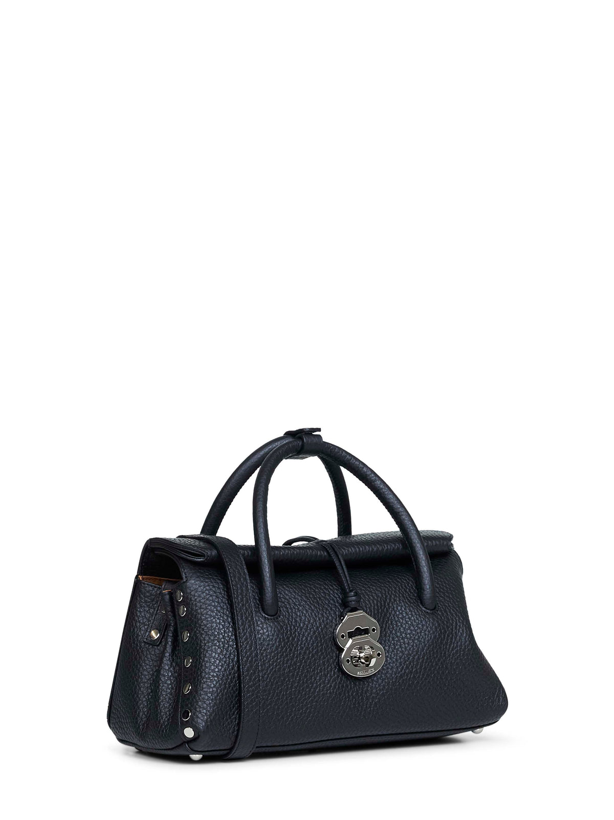 Zanellato Women Black Dotta Small Handbag