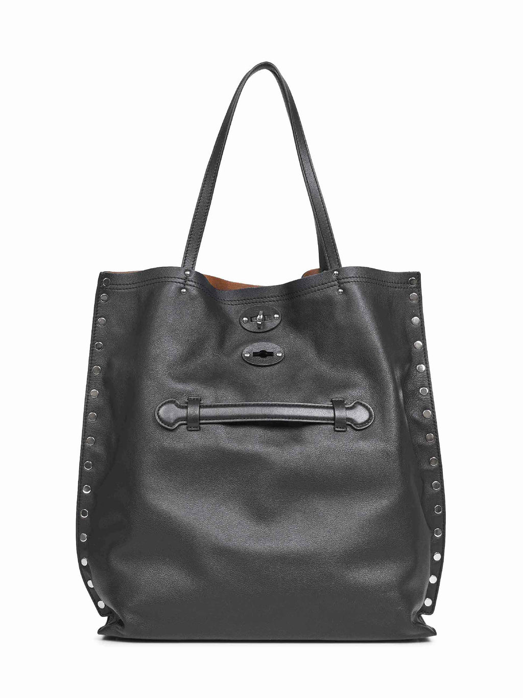 Zanellato Women Black Lavagna A'spasso Medium Tote Bag