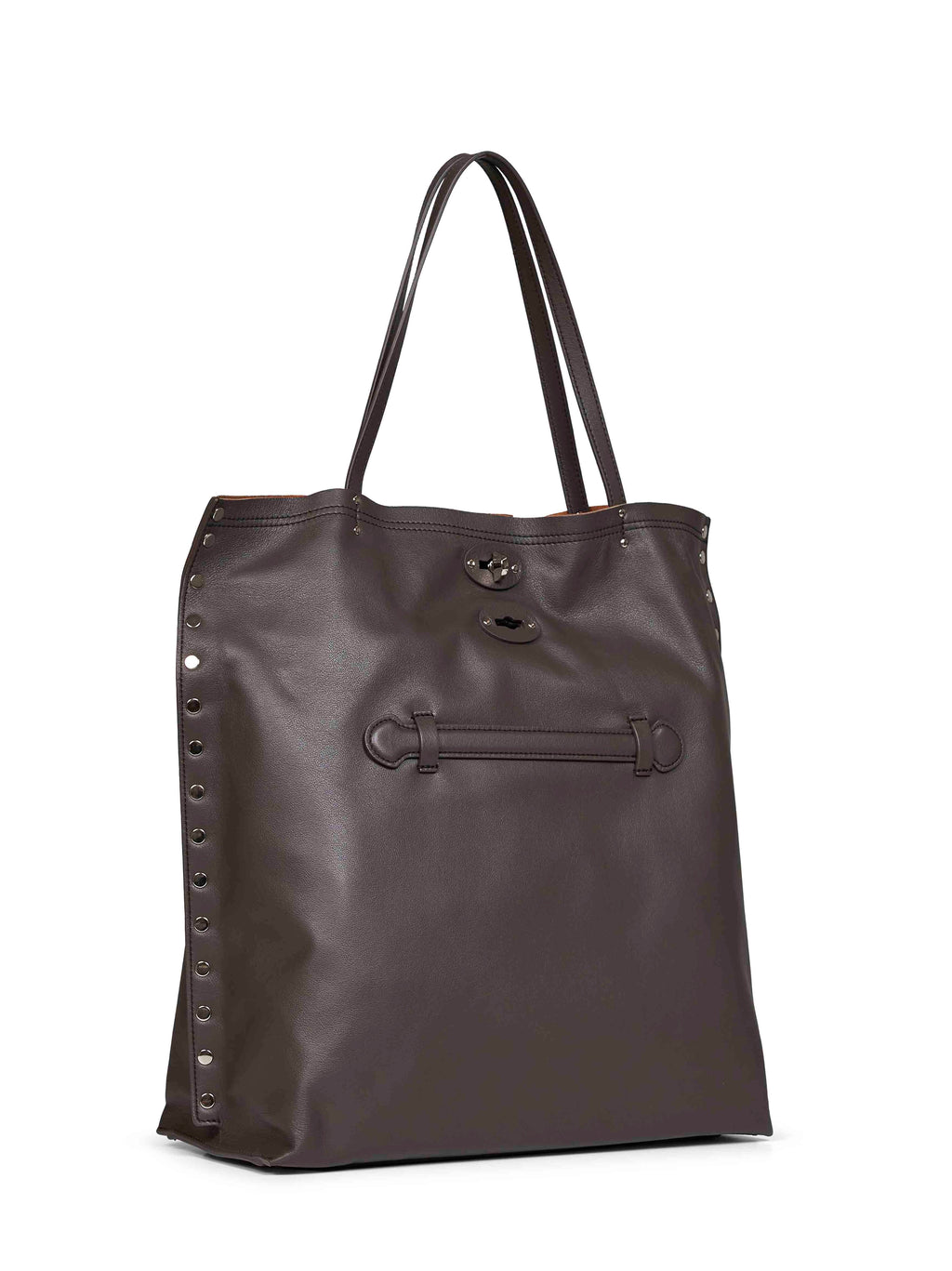 Zanellato Women Brown Marengo A'spasso Medium Tote Bag
