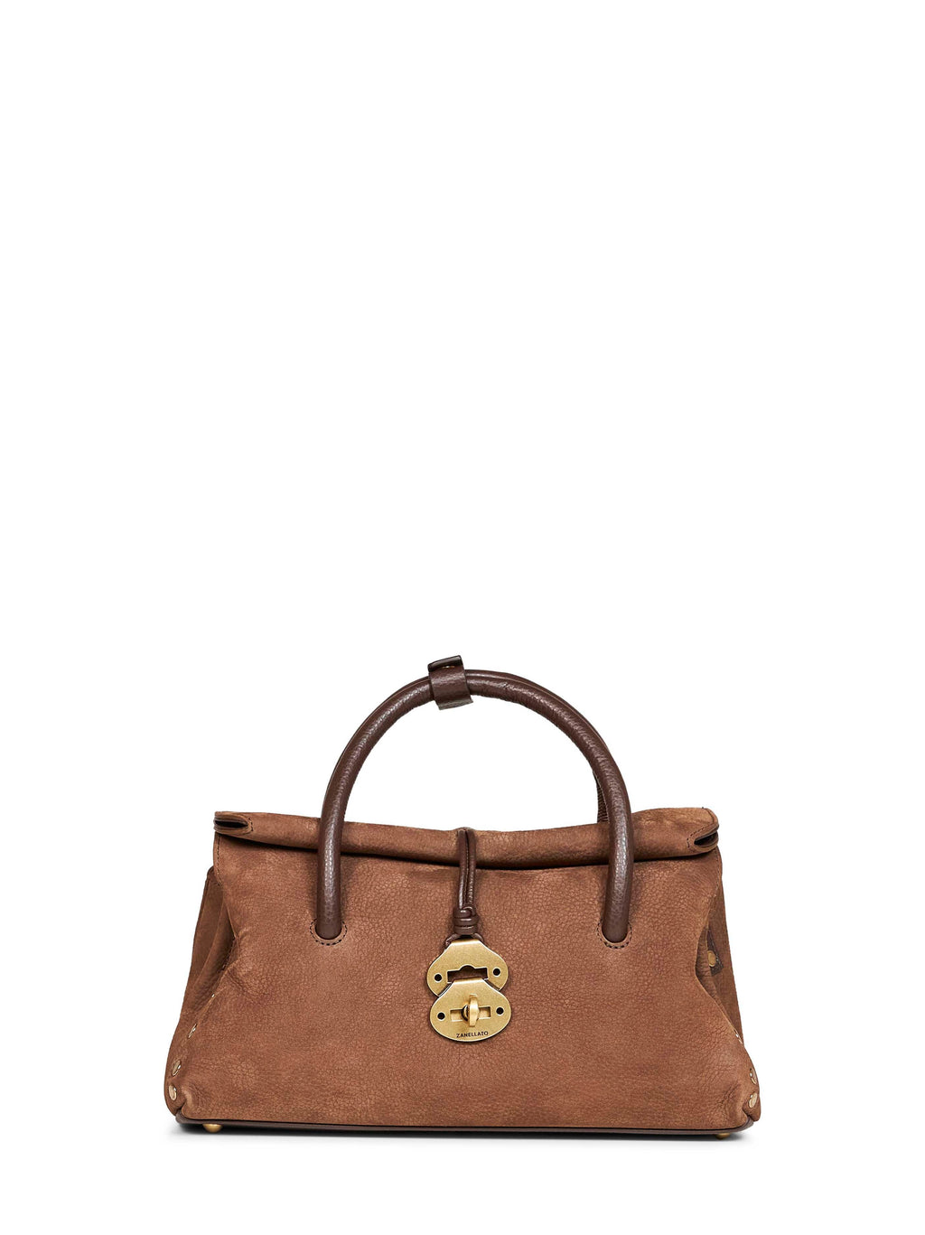 Zanellato Women Brown Tartufo Di Norcia Dotta Small Handbag