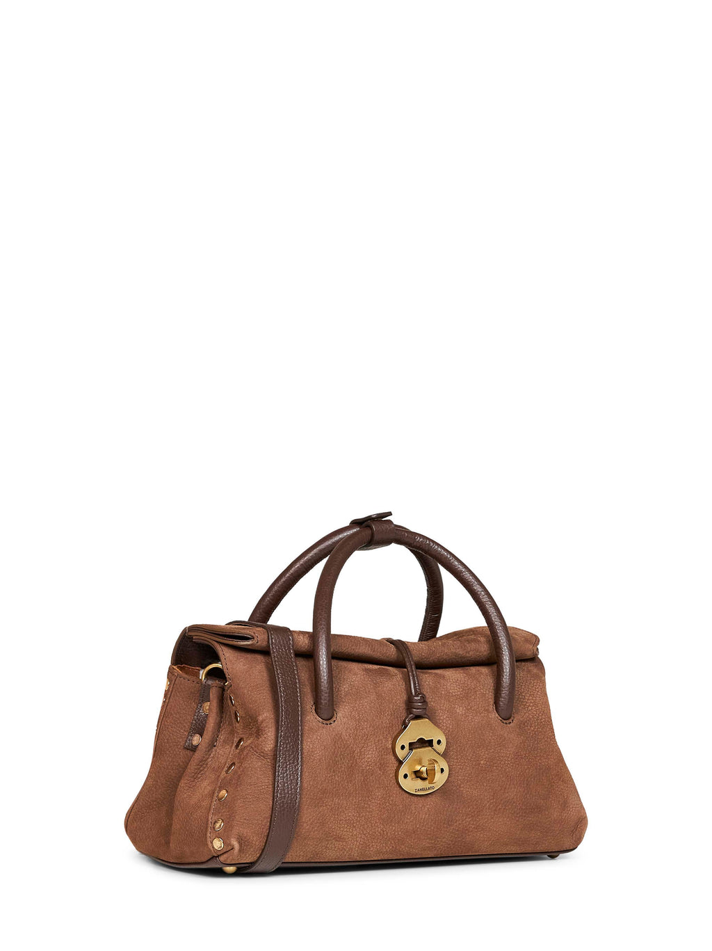 Zanellato Women Brown Tartufo Di Norcia Dotta Small Handbag