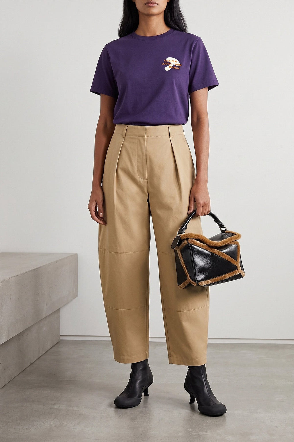 Small 'Puzzle Aviator' Shoulder Bag