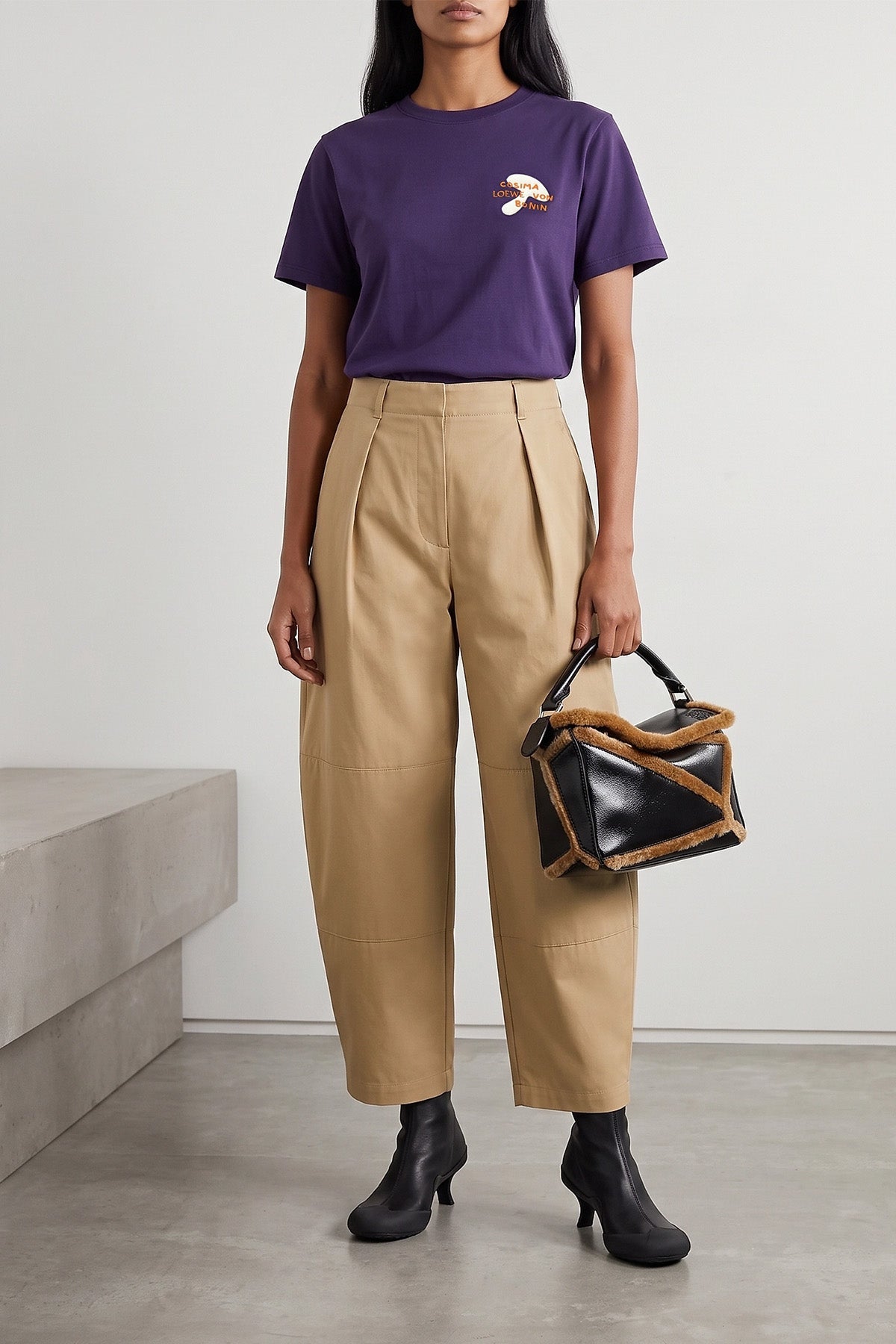 Small 'Puzzle Aviator' Shoulder Bag