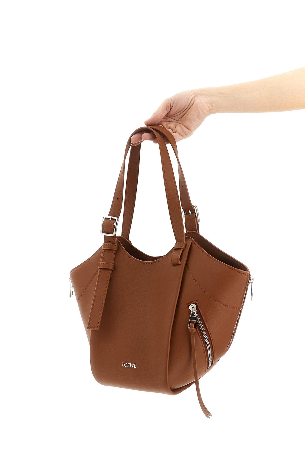 Loewe Shoulder Bag With Side Zippers