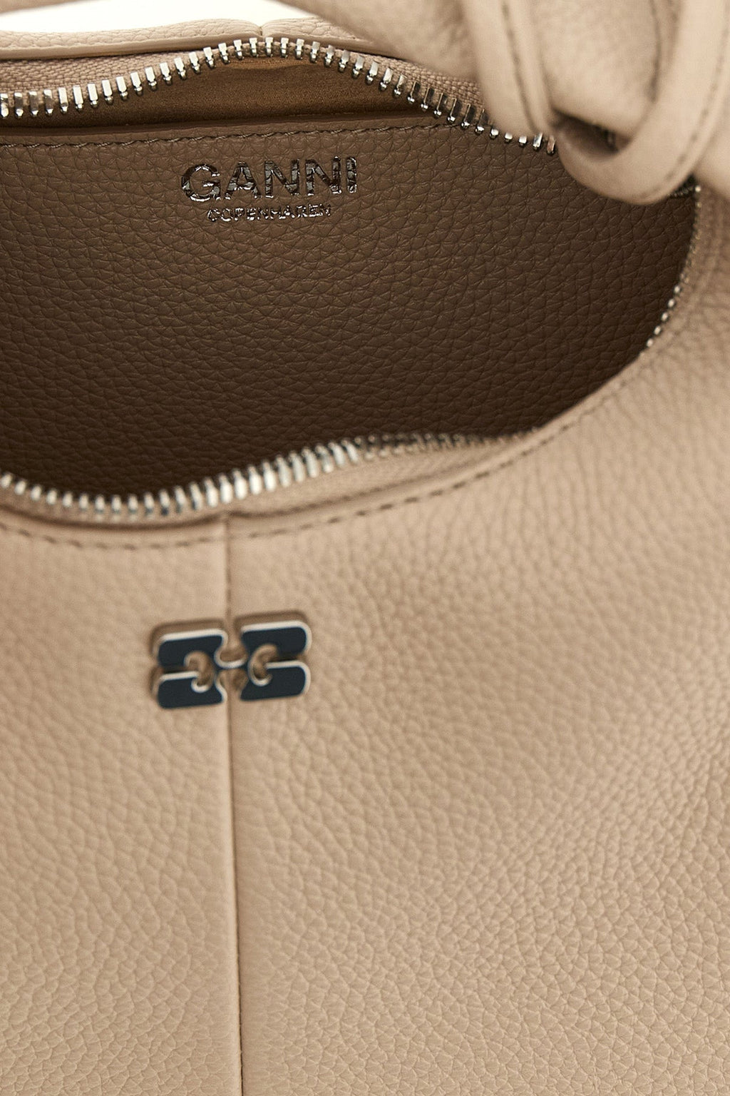GANNI Handbag With Braided Charm
