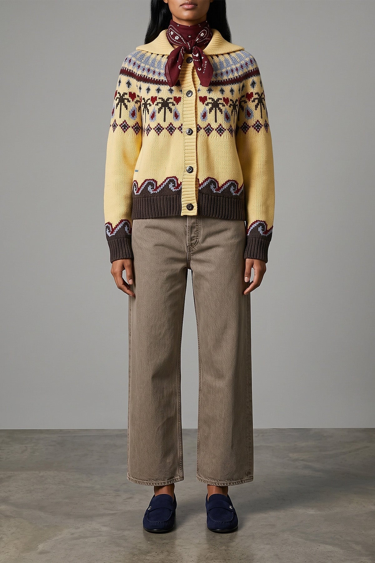 Agolde Wide-Leg Jeans with Button Fly