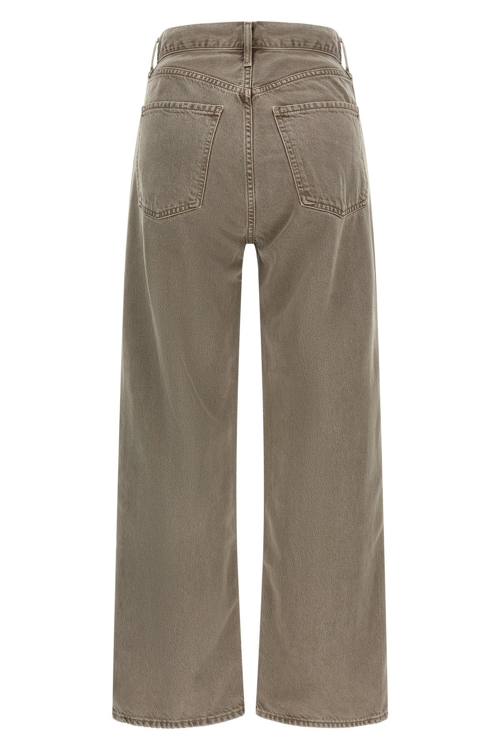 Agolde Wide-Leg Jeans with Button Fly