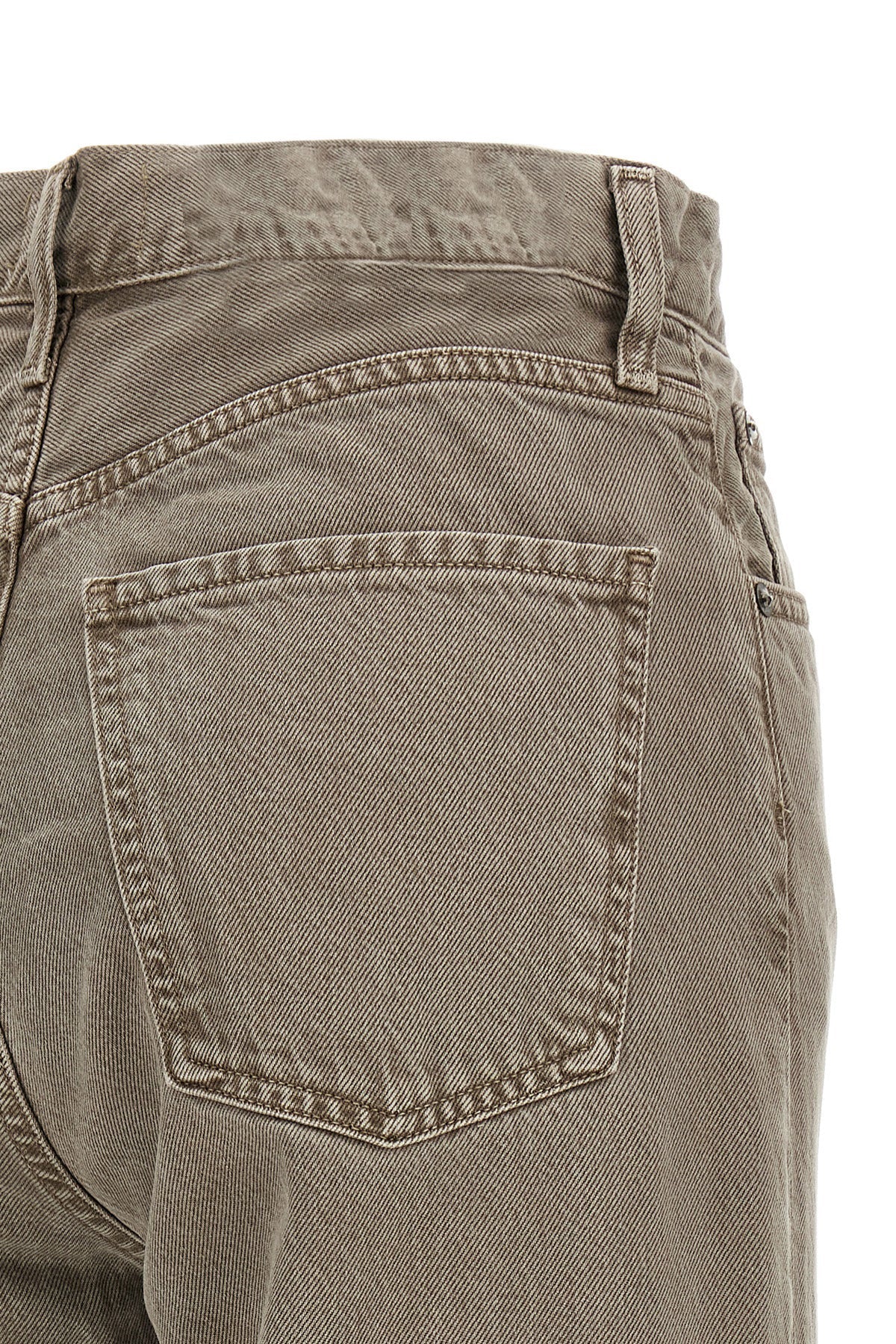 Agolde Wide-Leg Jeans with Button Fly
