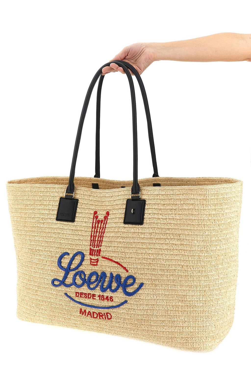LOEWE Shopping Bag With Embroidered Logo