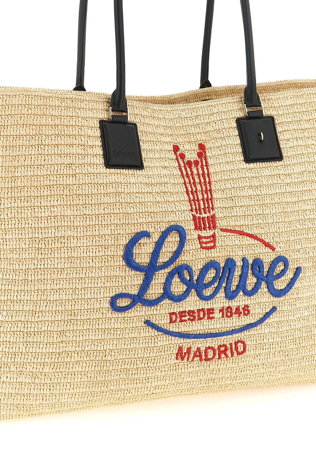 LOEWE Shopping Bag With Embroidered Logo