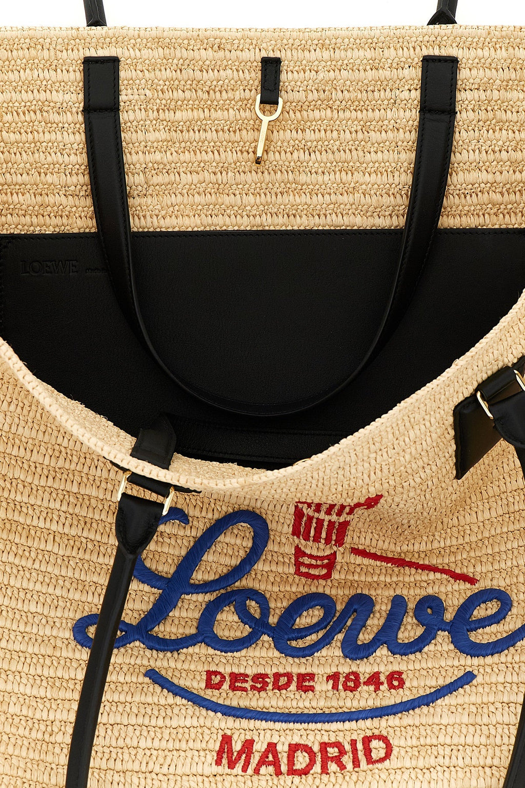 LOEWE Shopping Bag With Embroidered Logo