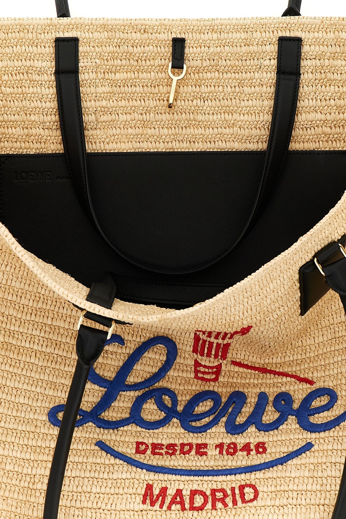 LOEWE Shopping Bag With Embroidered Logo