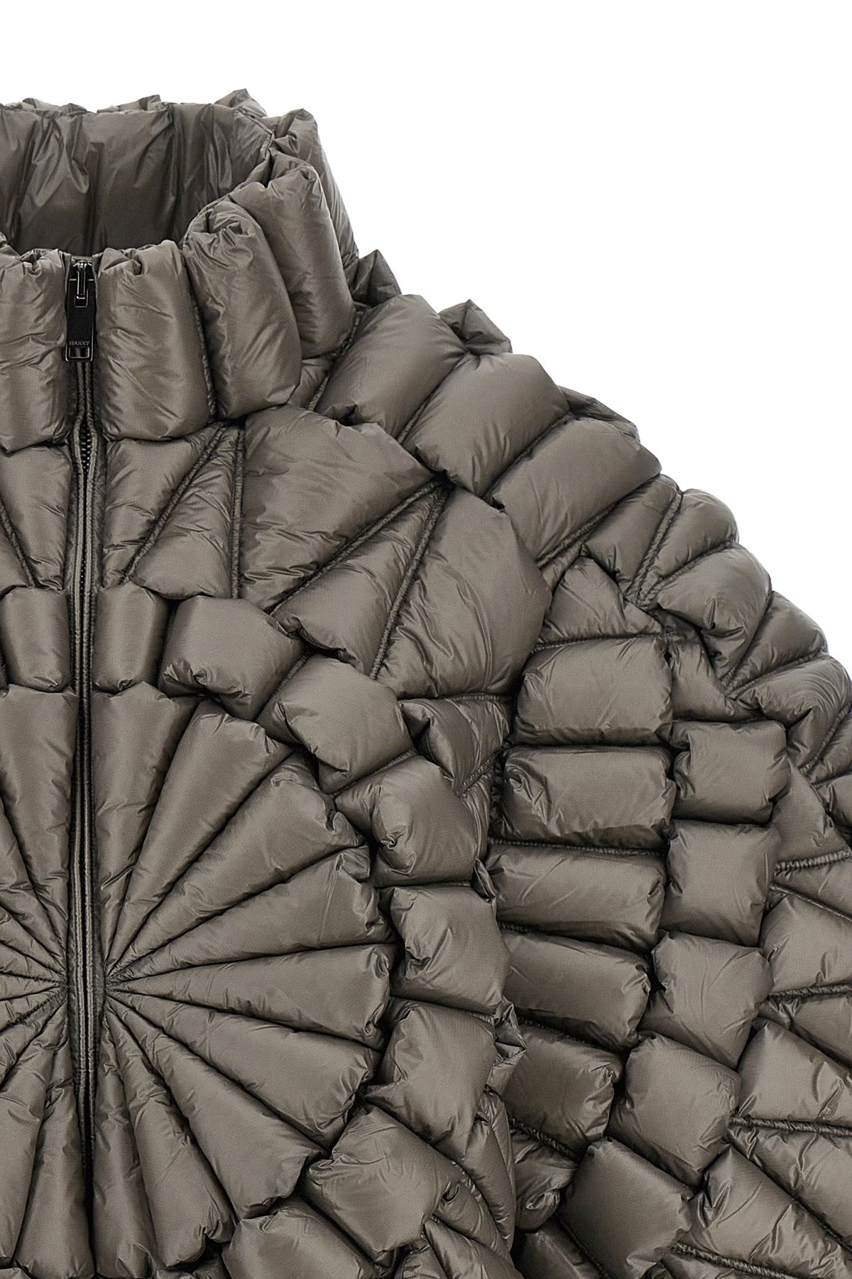 Grey 3D Down Jacket