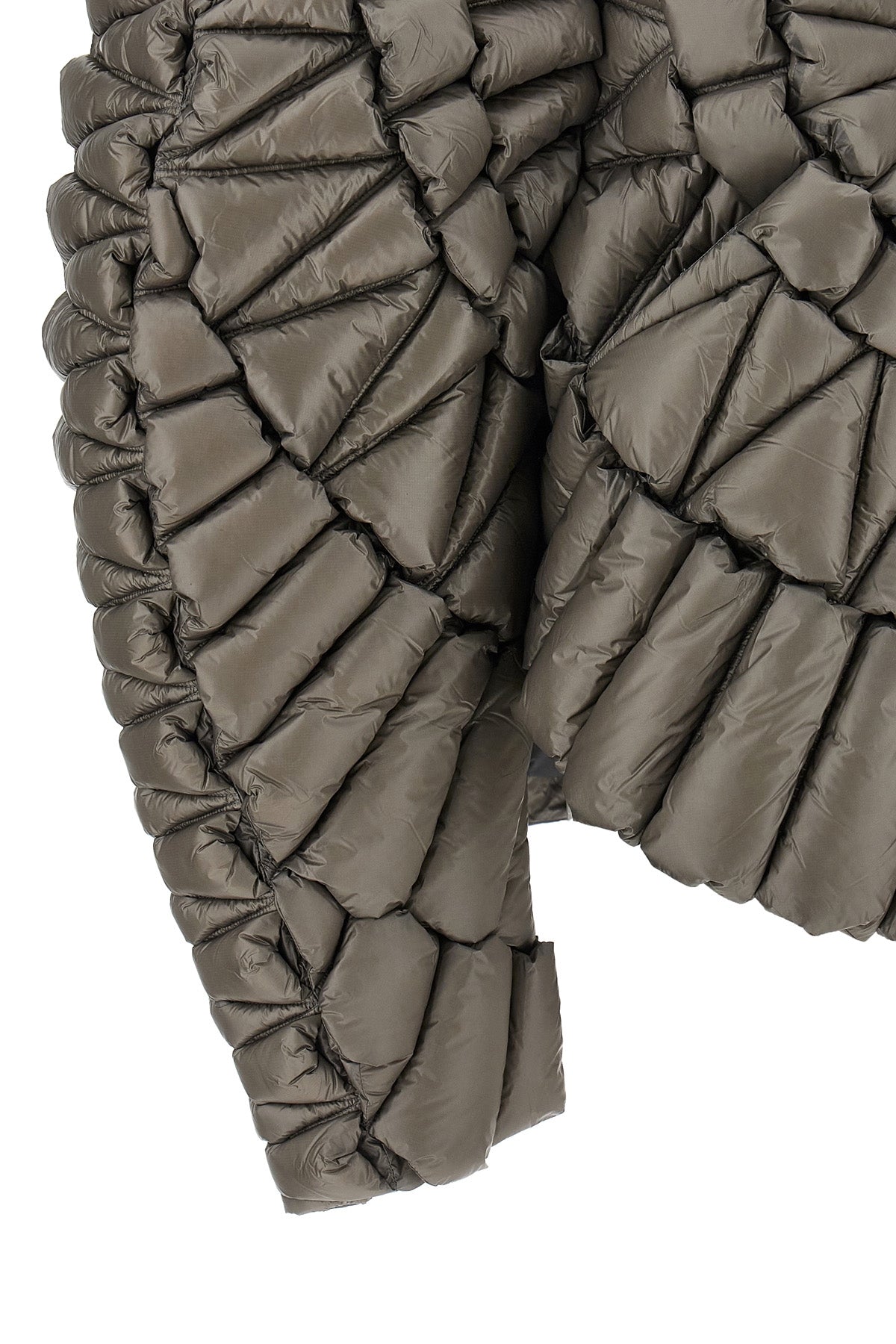 Grey 3D Down Jacket