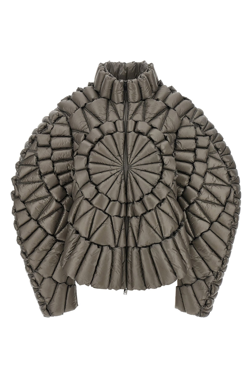 Grey 3D Down Jacket