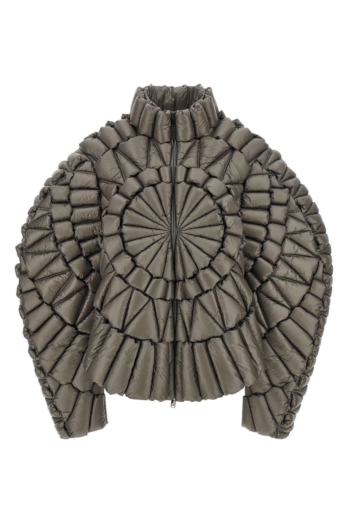 Grey 3D Down Jacket