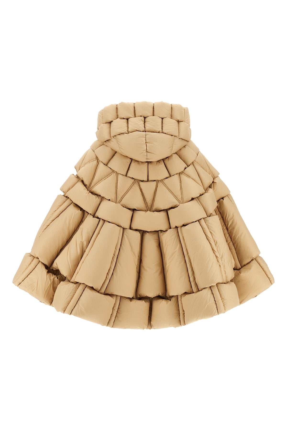 3D Beige Cape