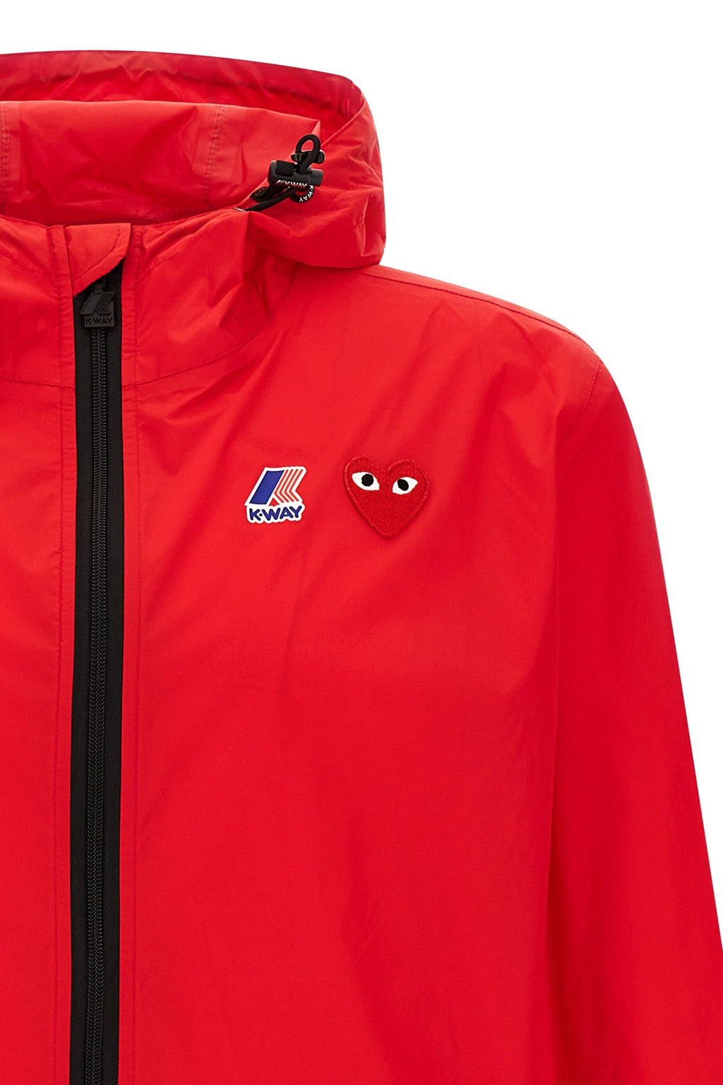 COMME DES GARCONS PLAY Jacket with logo patch