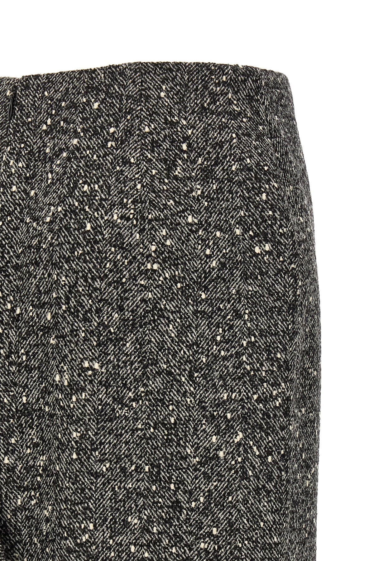 Valentino Garavani Pencil skirt with ruffle detail