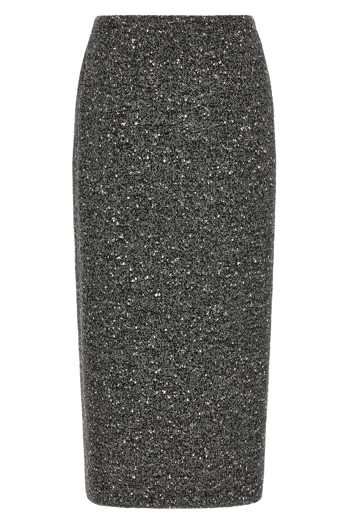 Valentino Garavani Pencil skirt with ruffle detail