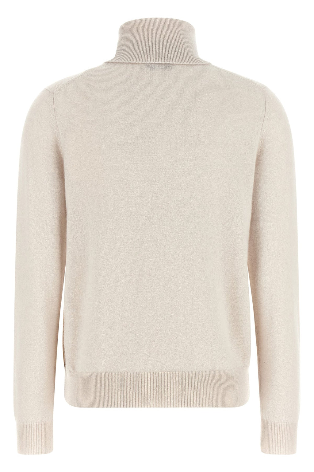 'New Diamond' Turtleneck Sweater with Intarsia Motif