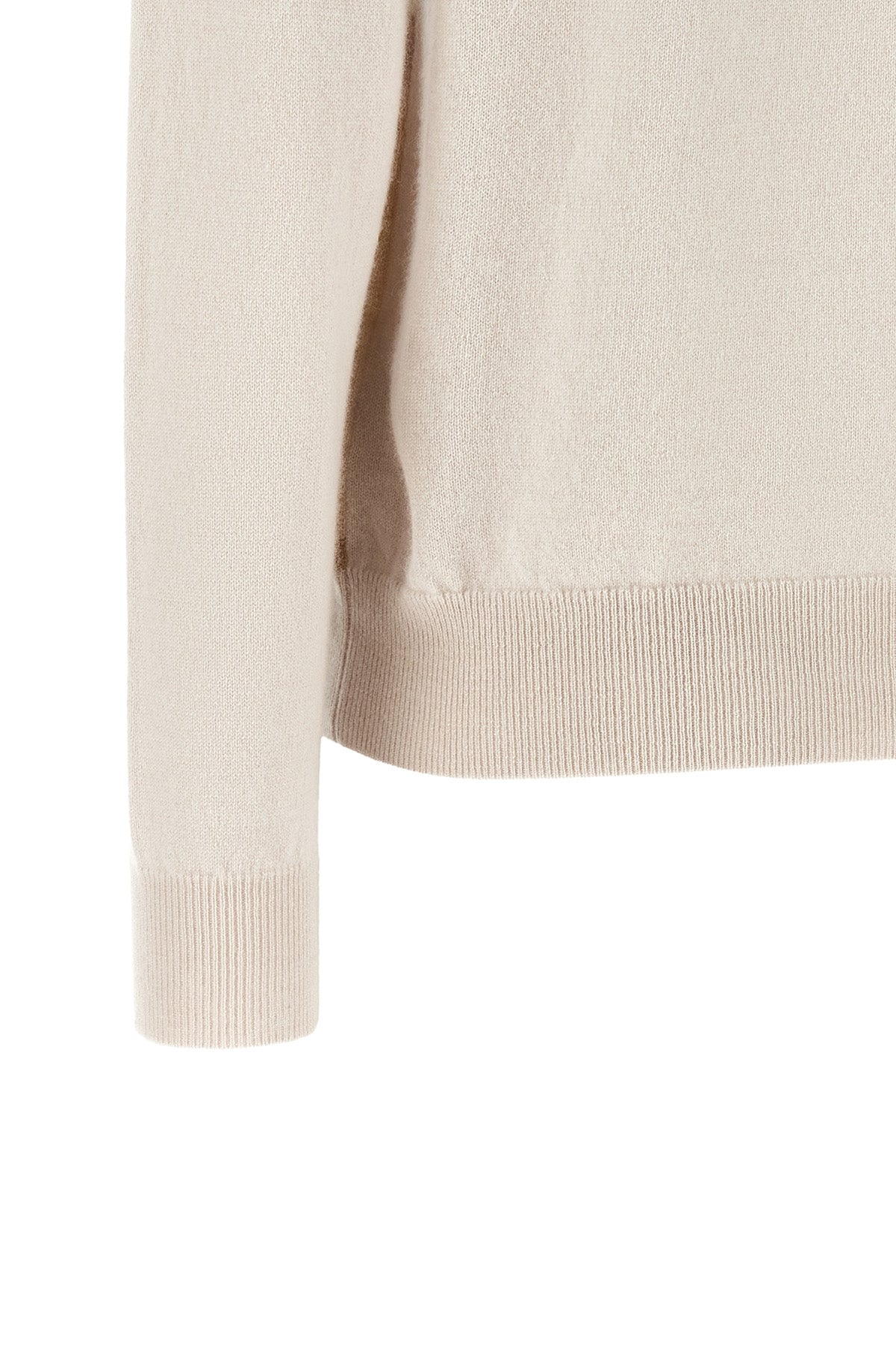 'New Diamond' Turtleneck Sweater with Intarsia Motif