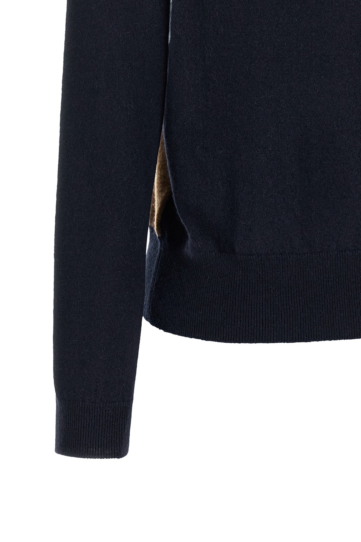 Argyle V-Neck Sweater