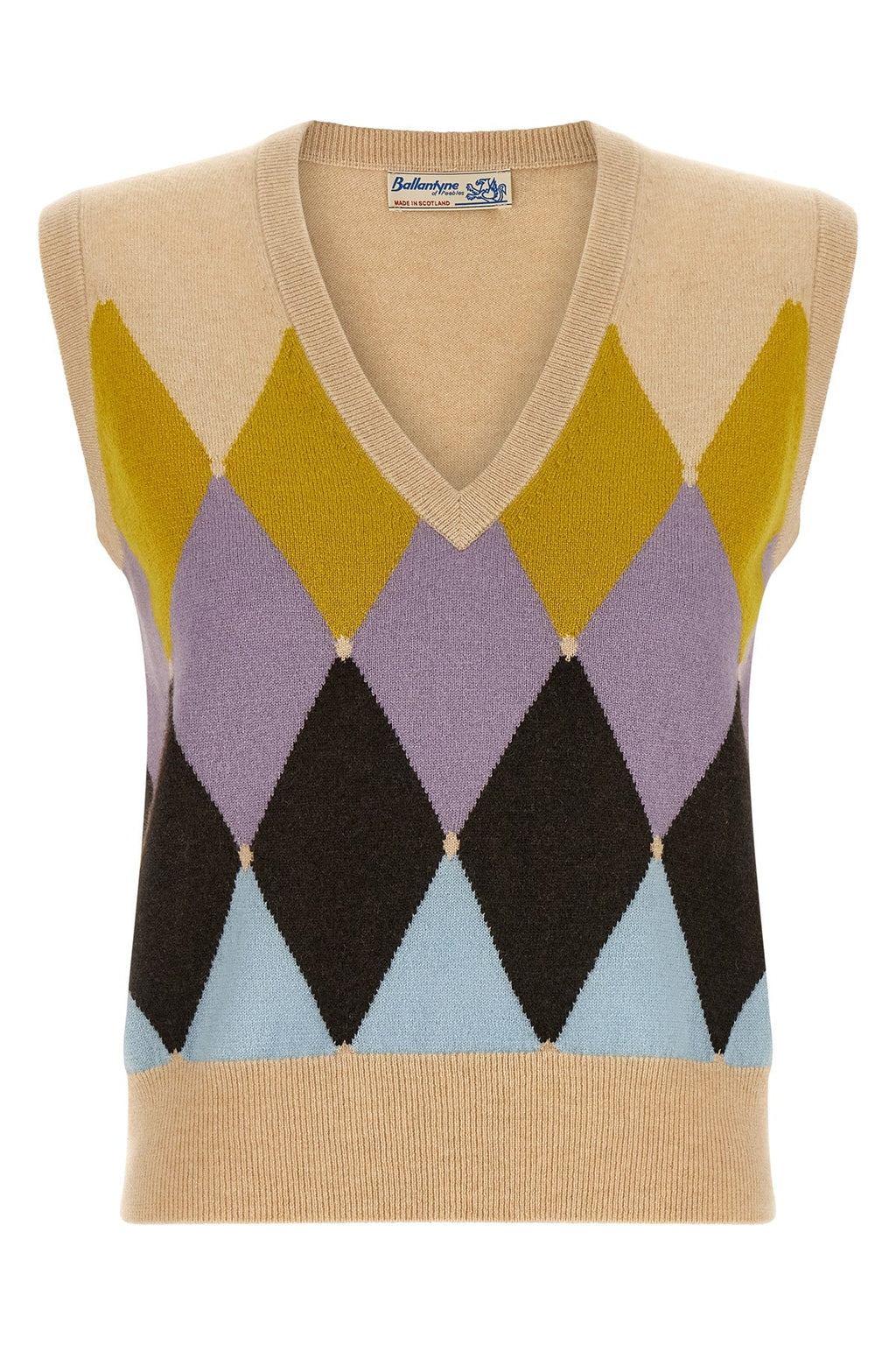 Ballantyne 'New Diamond' Argyle Vest