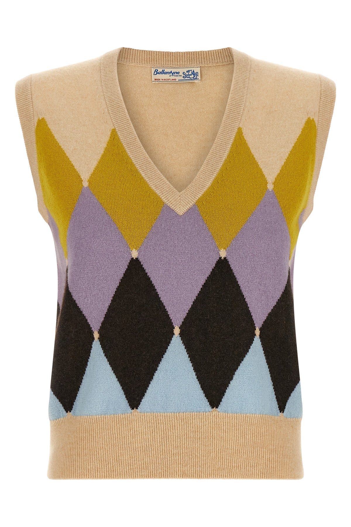 Ballantyne 'New Diamond' Argyle Vest