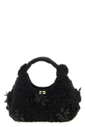 GANNI Handbag with crochet construction